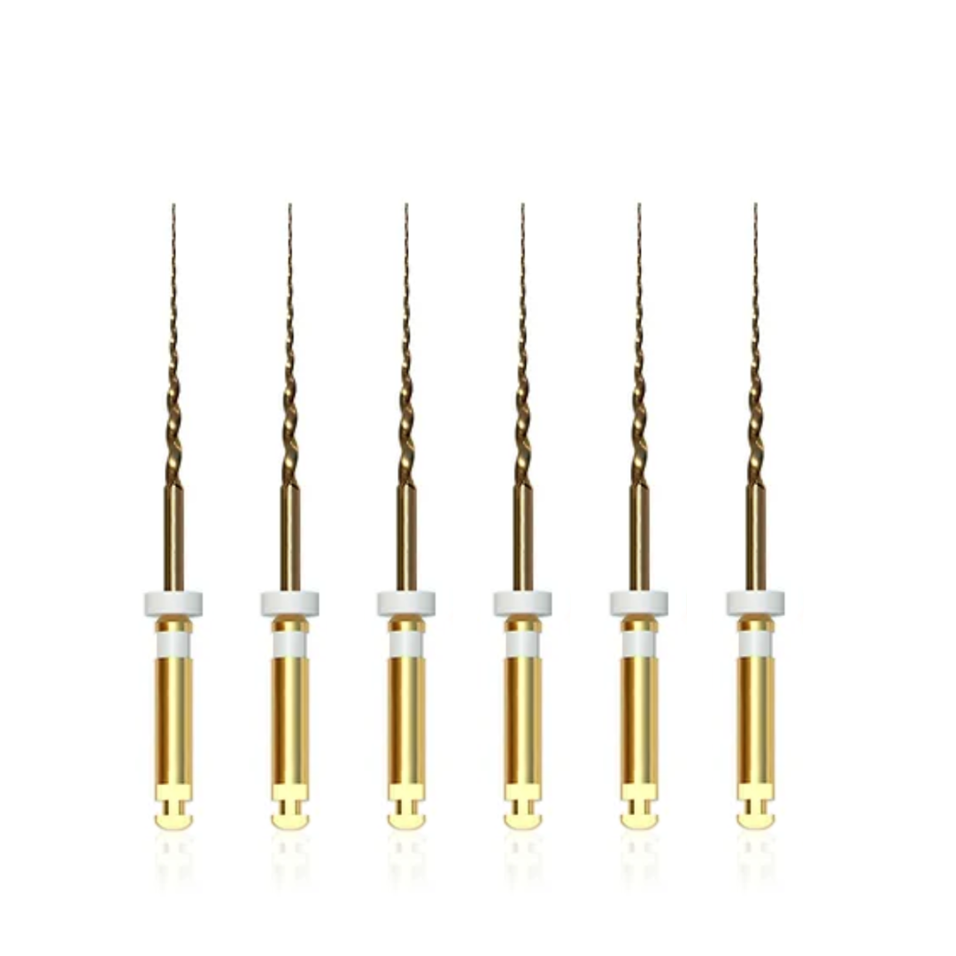 Healix Conmem M3 Gold 4% 6% Rotary files | NiTi Files | PACK OF 2