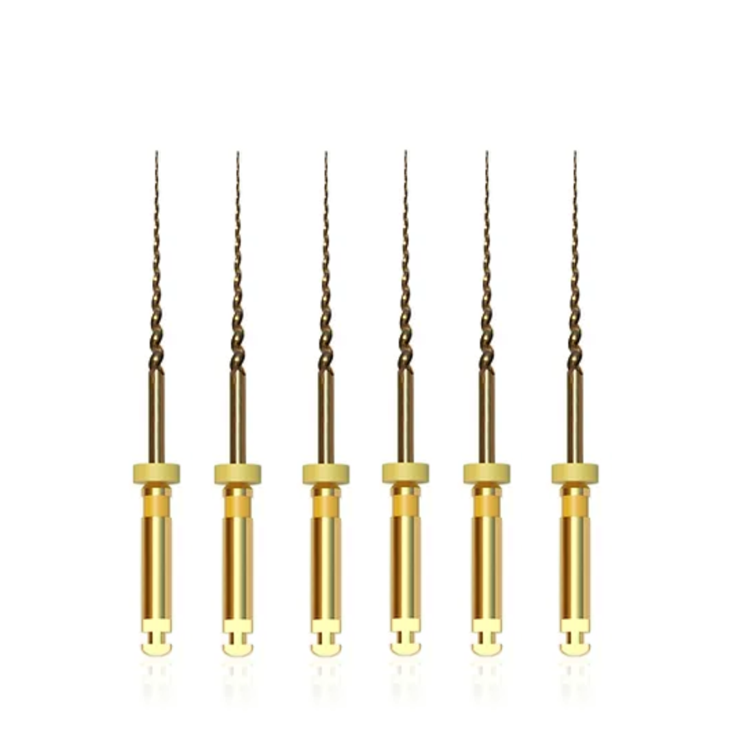 Healix Conmem M3 Gold 4% 6% Rotary files | NiTi Files | PACK OF 2