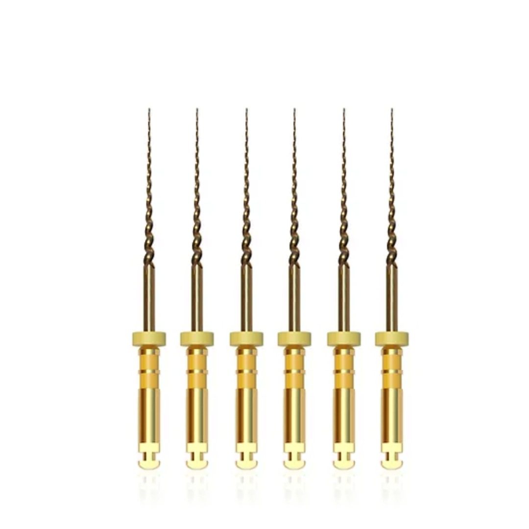 Healix Conmem M3 Gold 4% 6% Rotary files | NiTi Files | PACK OF 2