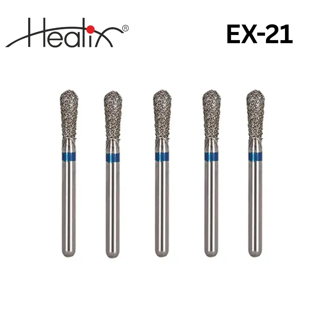 Healix Diamond Bur Extra Shape(EX) Series | Pack of 5