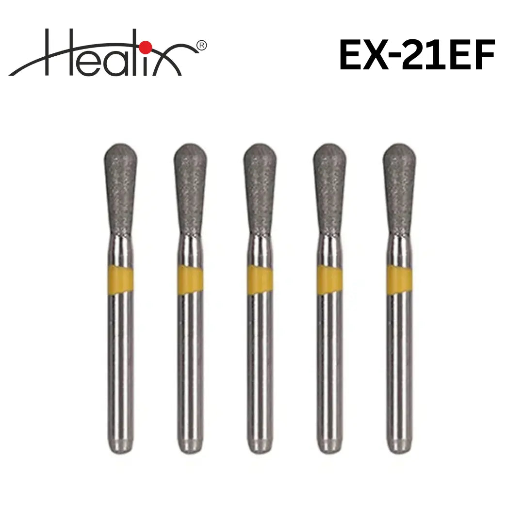 Healix Diamond Bur Extra Shape(EX) Series | Pack of 5