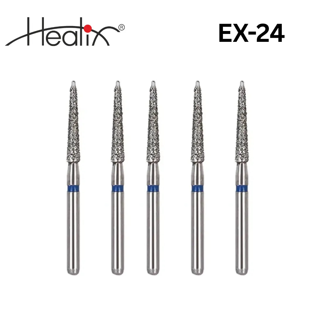 Healix Diamond Bur Extra Shape(EX) Series | Pack of 5