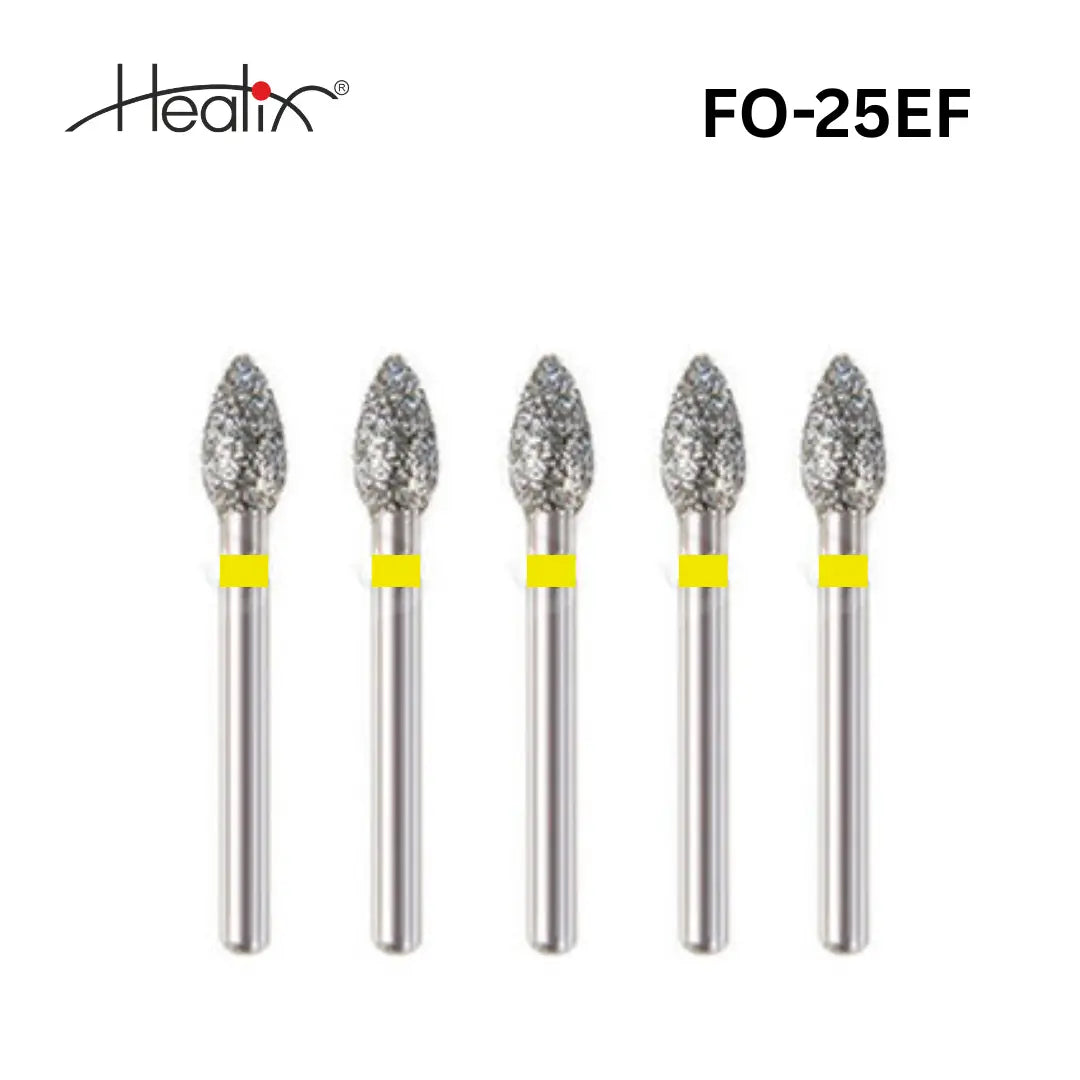 Healix Diamond Bur Flame Ogival | FO Series | Pack of 5