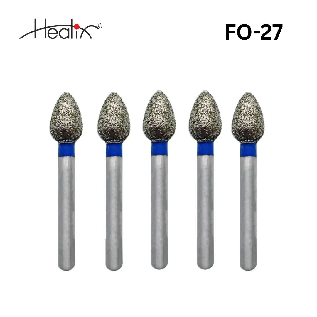Healix Diamond Bur Flame Ogival | FO Series | Pack of 5