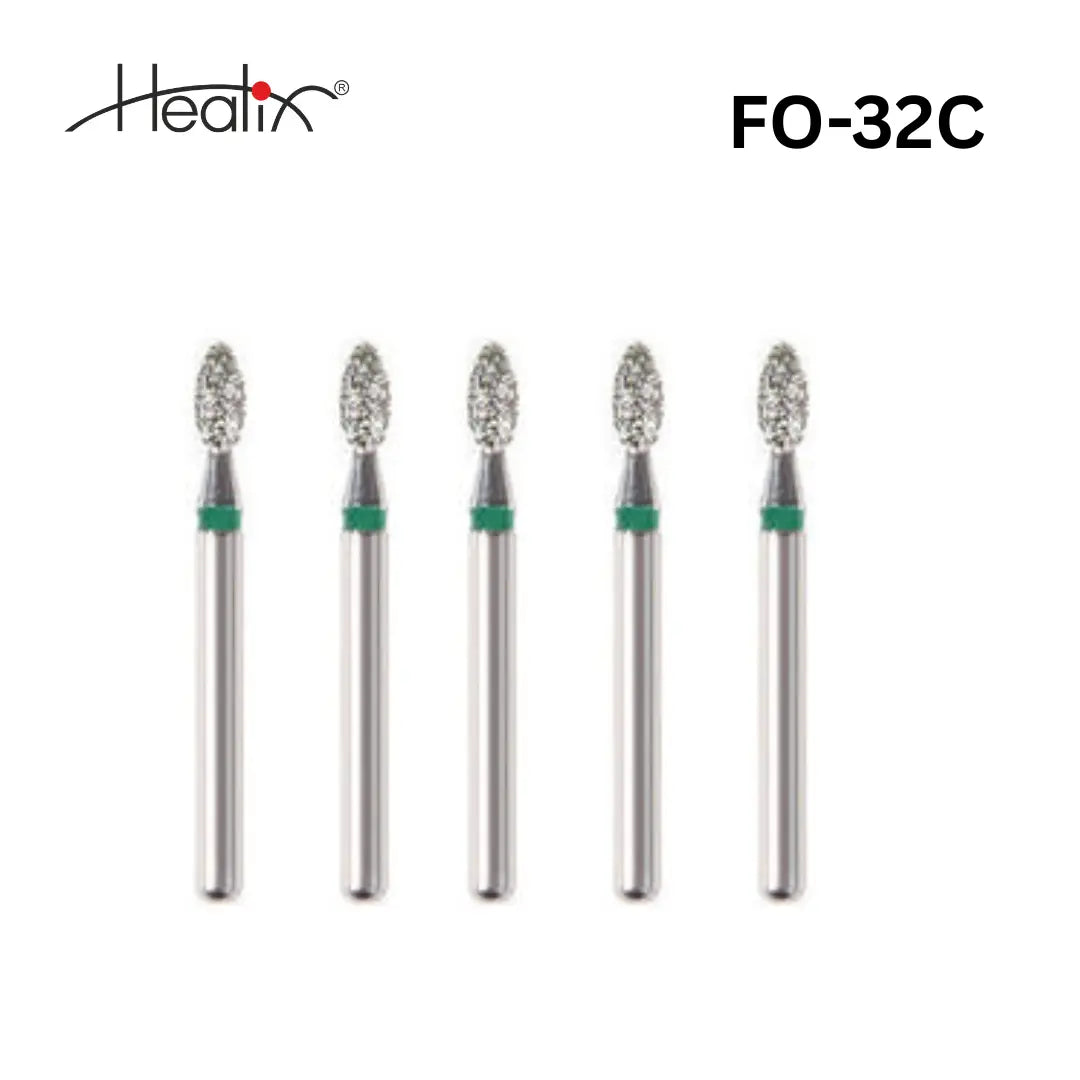 Healix Diamond Bur Flame Ogival | FO Series | Pack of 5