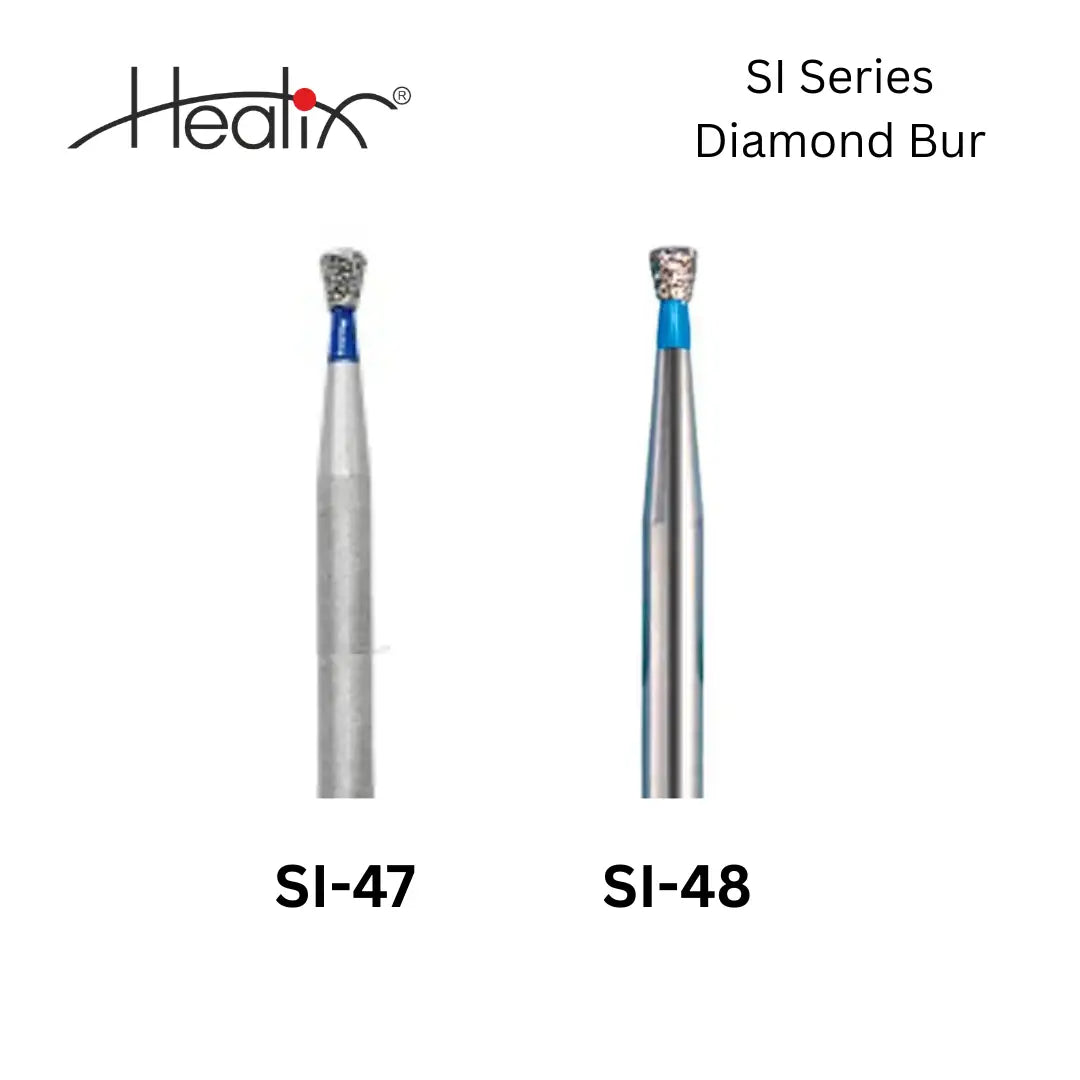 Healix Diamond Bur Single inverted cone | SI Series | Pack of 5