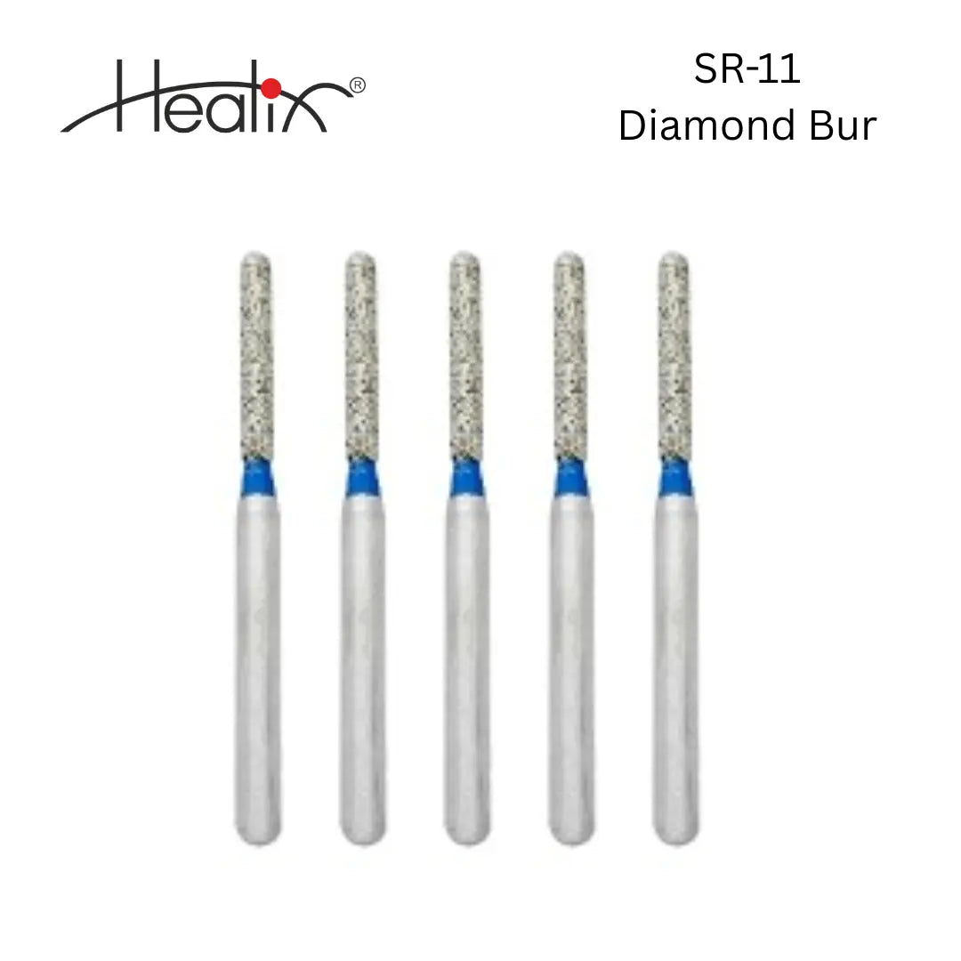 Healix Diamond Bur | SR-11 Series | Pack of 5 | Healix