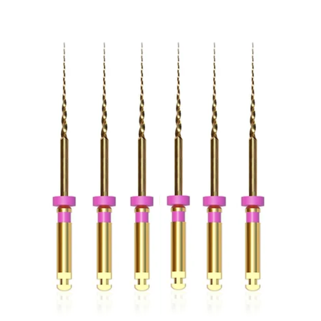 Healix Conmem M3 Gold 4% 6% Rotary files | NiTi Files | PACK OF 2