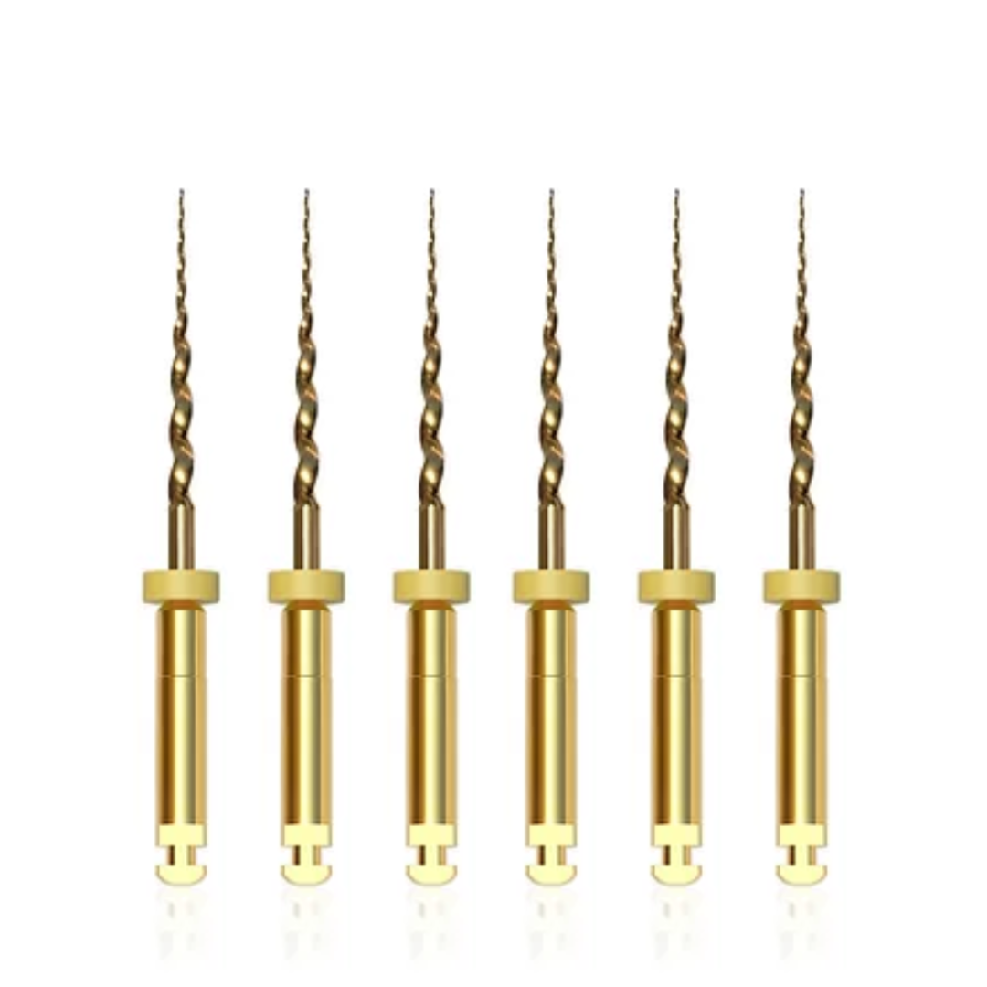 Healix Conmem M3 Gold 4% 6% Rotary files | NiTi Files | PACK OF 2