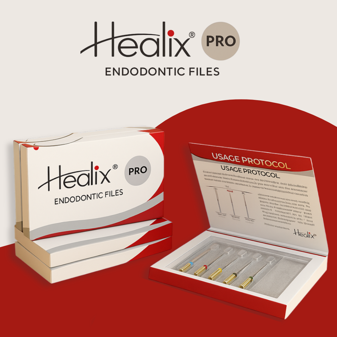 Healix Premium Conmem Pro Gold Rotary Files | Sx-F3 | NiTi Files