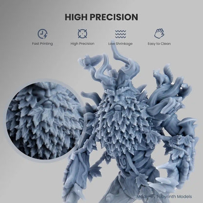 ELEGOO Standard Photopolymer Resin LCD UV-Curing Resin | 3DPrinting |Grey | 1 Kg