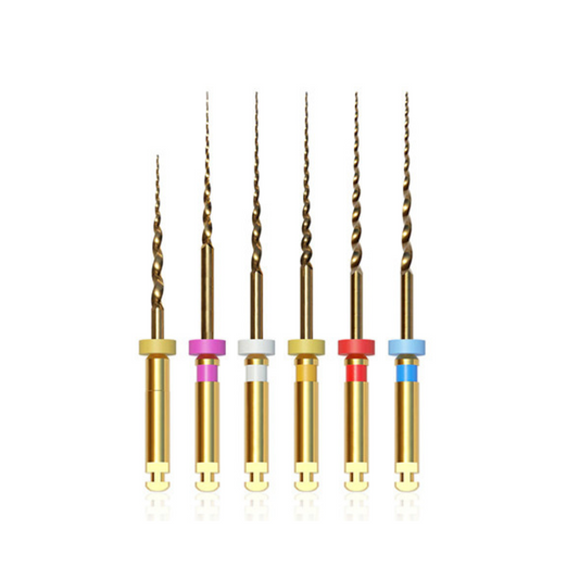 Healix Conmem Pro Gold Rotary Files | Sx-F3 | NiTi Files - PACK OF 2 OFFER!