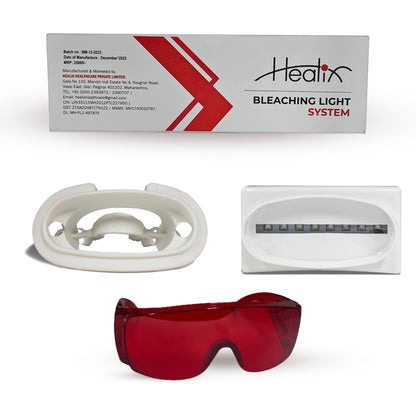 Healix Dental Bleaching Light Combo with 10 Patients Bleaching Kits