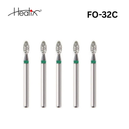 Healix Diamond Bur Flame Ogival | FO Series | Pack of 5