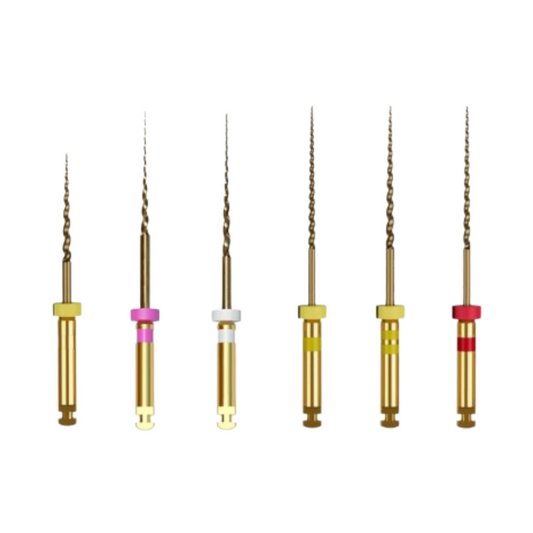 Healix Conmem M3 Gold 4% 6% Rotary files | NiTi Files - PACK OF 2 OFFER!
