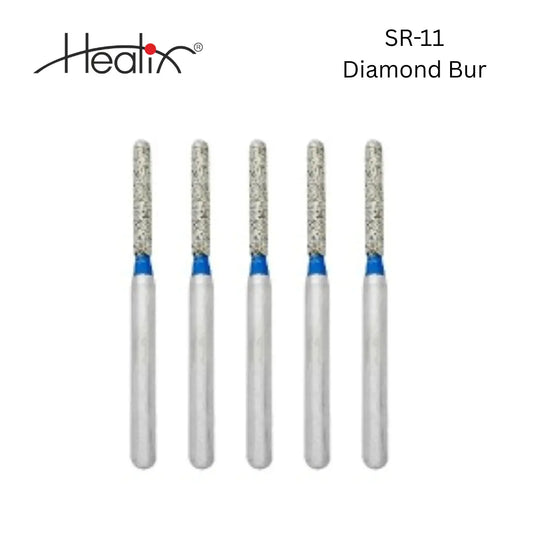 Healix Diamond Bur | SR-11 Series | Pack of 5 | Healix