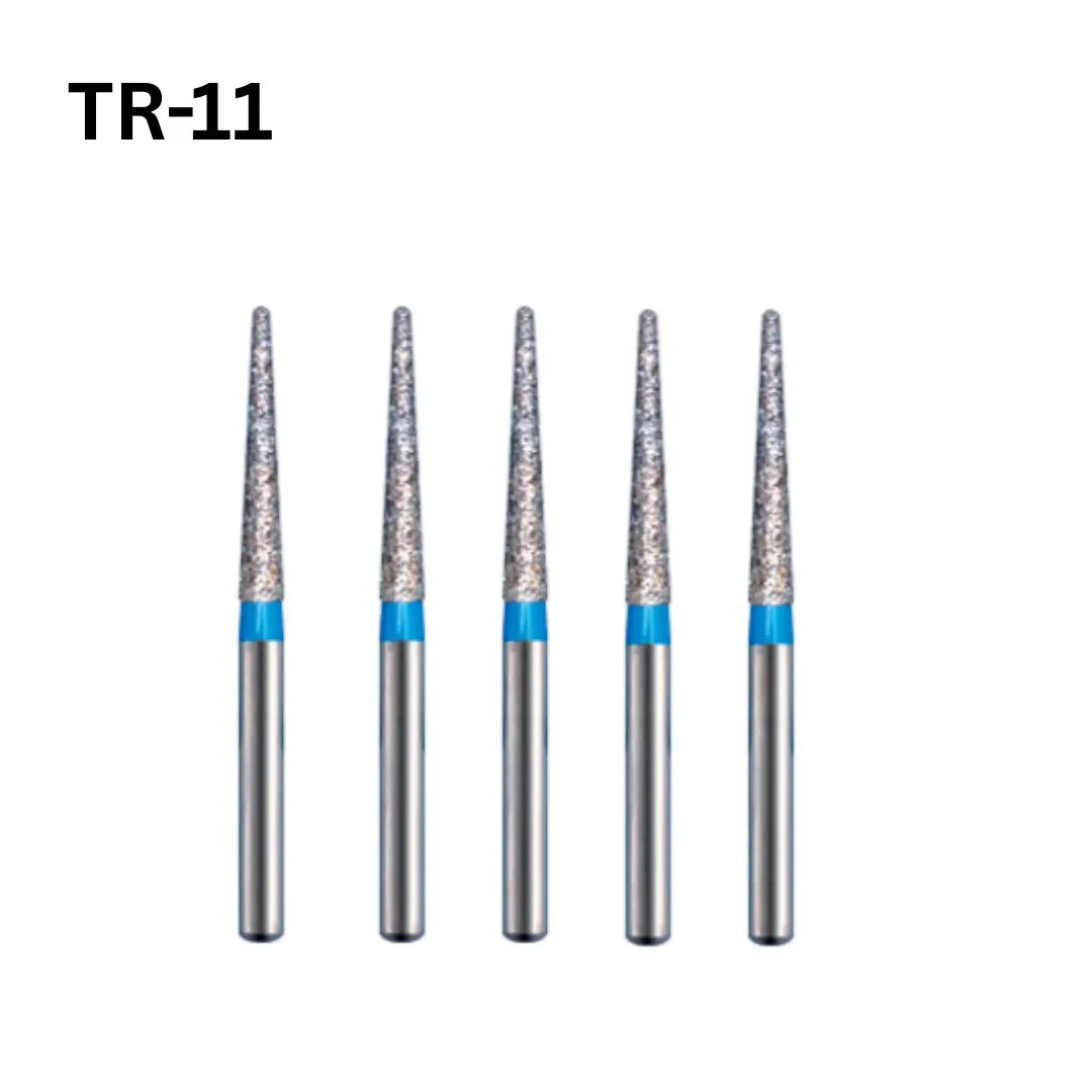 Healix Tapered Round Diamond Bur TR Series | Pack of 5