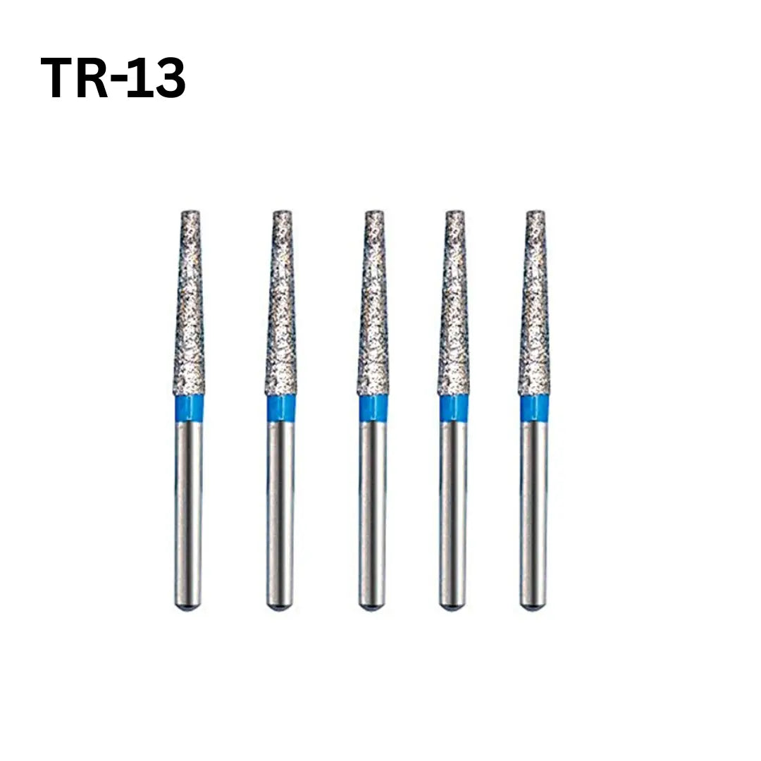 Healix Tapered Round Diamond Bur TR Series | Pack of 5