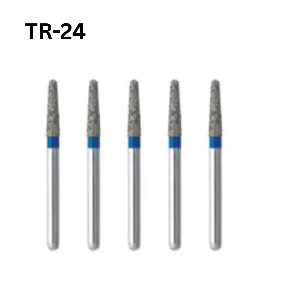 Healix Tapered Round Diamond Bur TR Series | Pack of 5