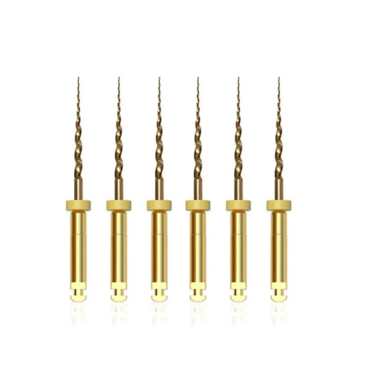 Healix Conmem Pro Gold Rotary Files | Sx-F3 | NiTi Files |  PACK OF 2