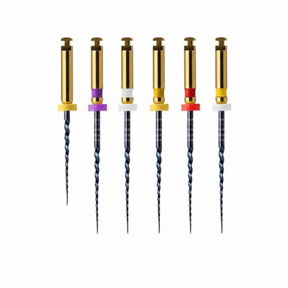 Healix Blue Rotary Files – 4% Constant Taper